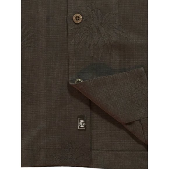 Tommy Bahama Mens Shirt Plugged Into Paradise Summer 1993 Tour Guitar Silk L euc - Picture 4 of 6